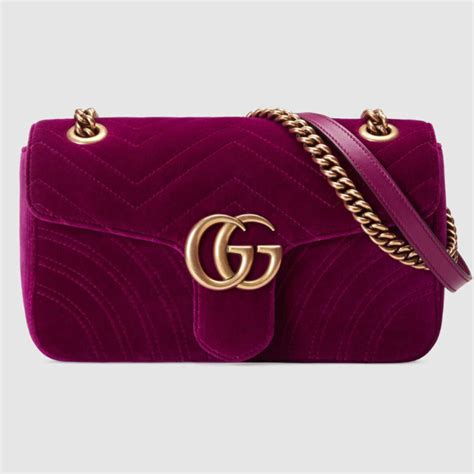 gucci marsupio marmont velluto|gucci marmont clutch bag.